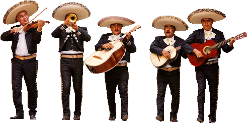 Mariachi Band Png (505x254), Png Download