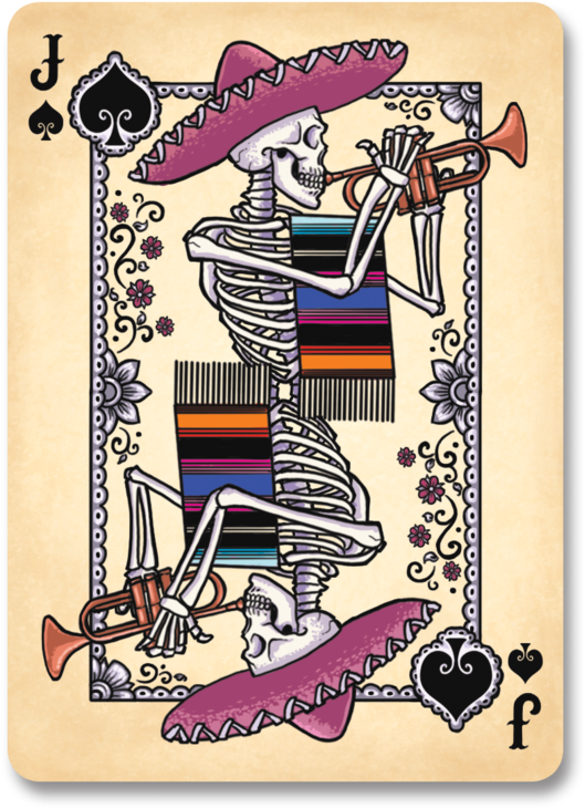 Mariachi Jack Of Spades - Devil Jack Of Spades (700x902), Png Download