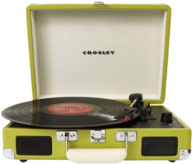Turntable - Crosley Record Player With Headphone Jack (400x400), Png Download