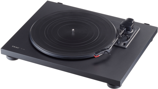 100 B Angled R640x320 \ - Teac Tn-100 Black Turntable (640x320), Png Download