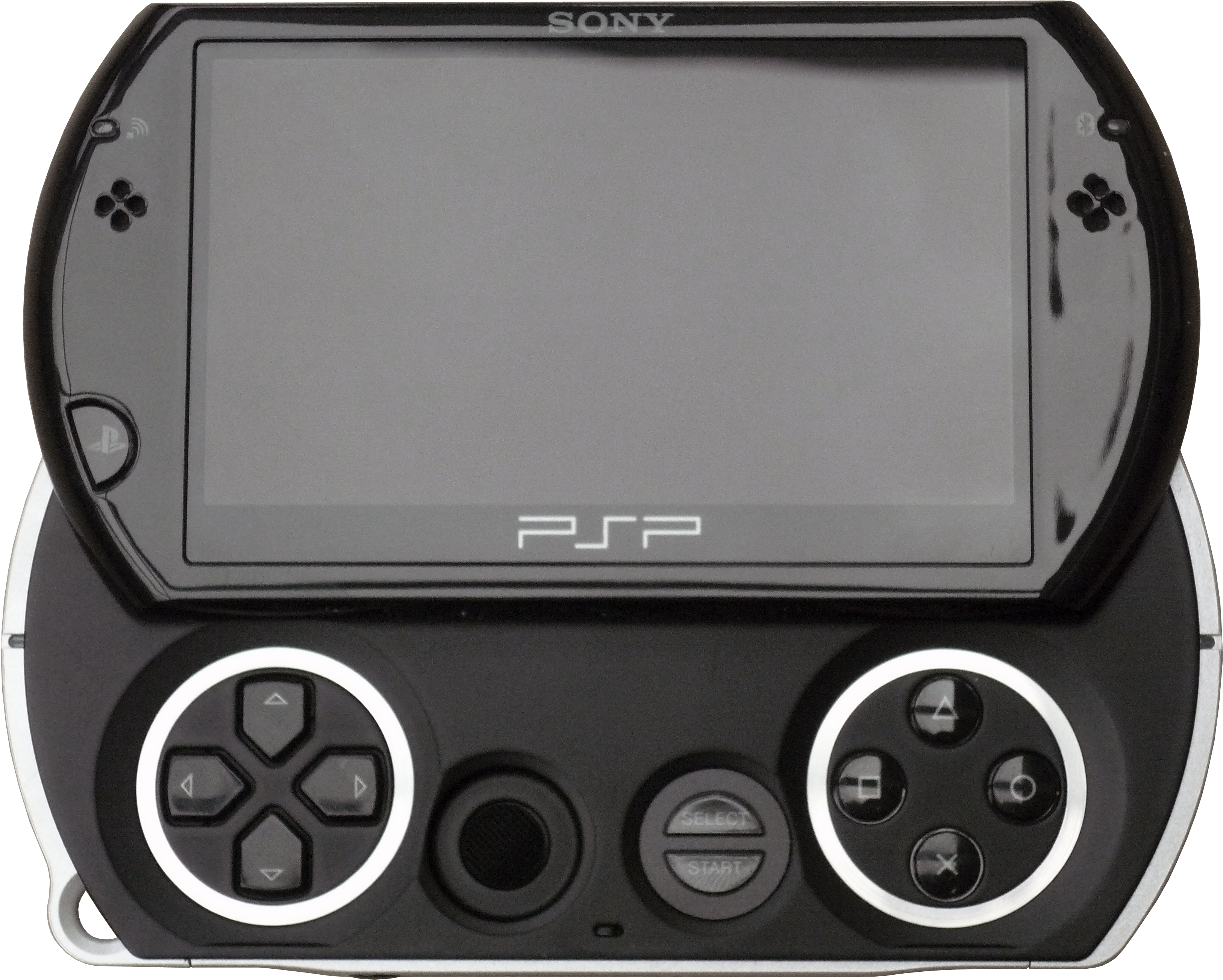 Piano Black - Psp Go (3780x2982), Png Download
