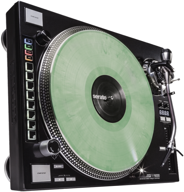 Reloop Rp8000 Advanced Hybrid Torque Direct Drive Turntable - Reloop Rp-8000 Dj Turntable W/ Midi Control (1000x800), Png Download