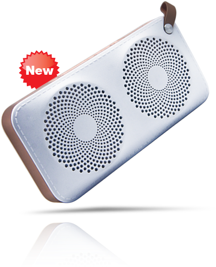 Muze Front Hp 1 - Hitachi Btn2 Portable Bluetooth Speaker (white, Medium) (540x633), Png Download