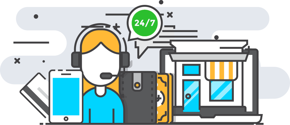 From Merchants Management To Settlements And Wire Transfer - Cartoon (950x410), Png Download