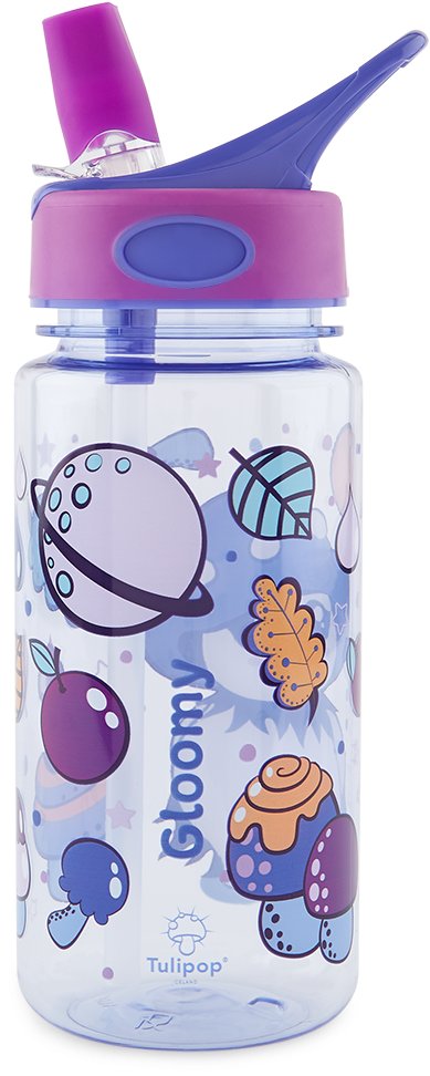 Gloomy Water Bottle Plastic - Bobble Water 18.5-ounce (700x1000), Png Download
