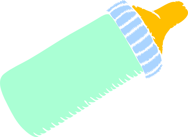 Baby Bottle Svg Clip Arts 600 X 436 Px (600x436), Png Download