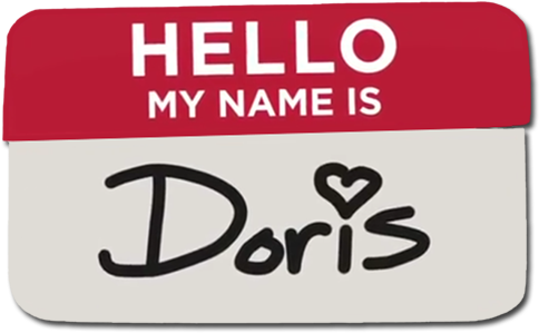 Hello, My Name Is Doris Image - Hello My Name Is Doris Png (800x310), Png Download