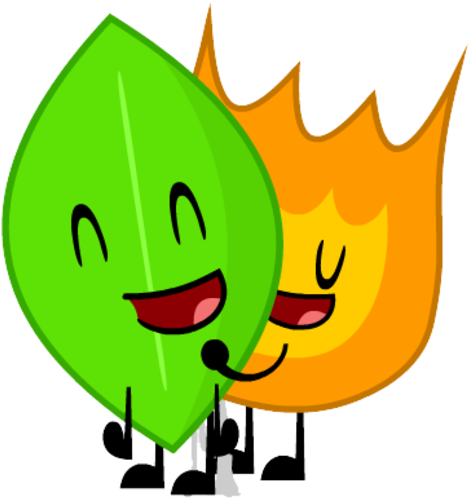 Green Yellow Leaf Plant Clip Art Smile Produce - Leafy X Firey Sex (464x404), Png Download
