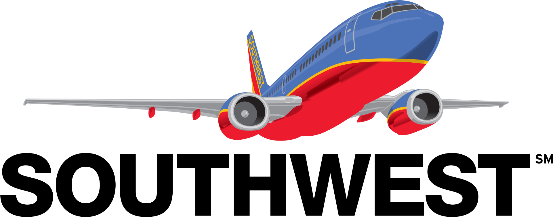 Southwest Airlines Logo Png (2000x839), Png Download