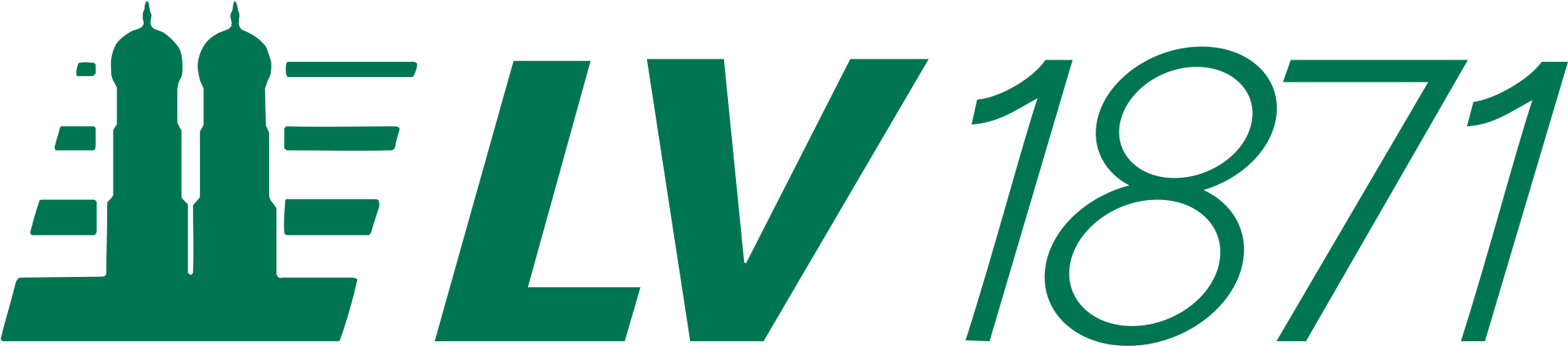 Lebensversicherung Von 1871 A - Lv 1871 (1012x224), Png Download