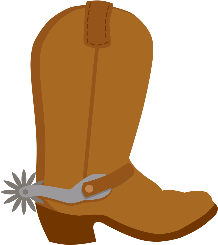 Safari Clipart Boot - Bota Cowboy Png (1080x1208), Png Download