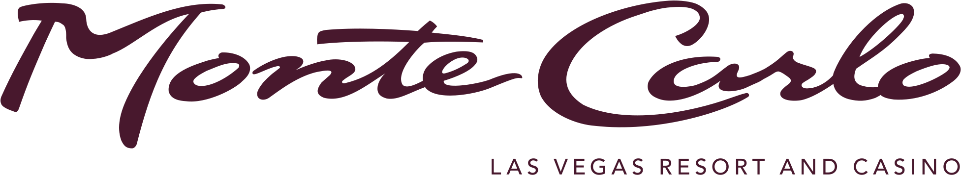 Open - Monte Carlo Hotel Las Vegas Logo (2000x404), Png Download