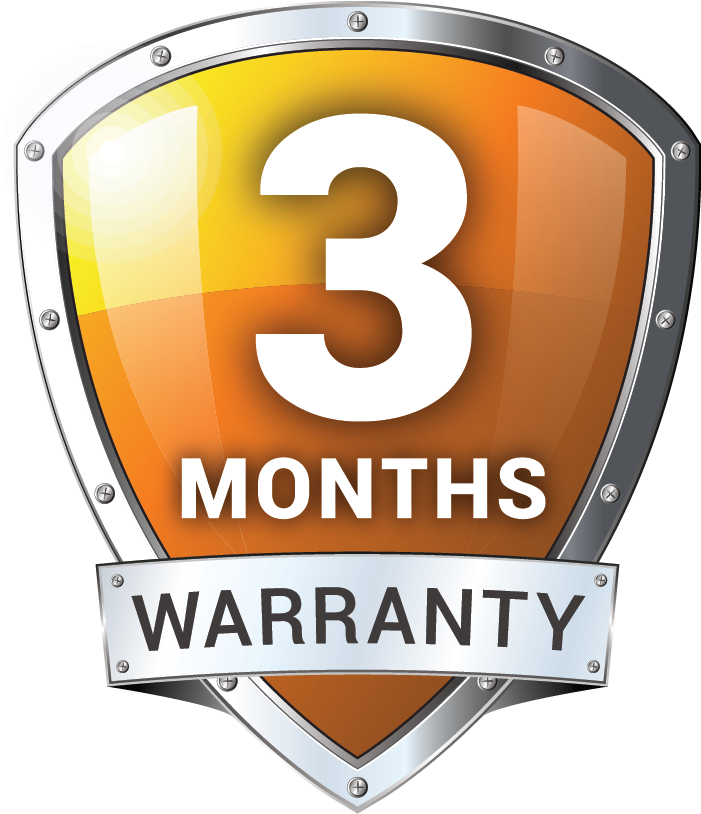 3 Months Warranty - 3 Months Warranty Logo Png (714x813), Png Download