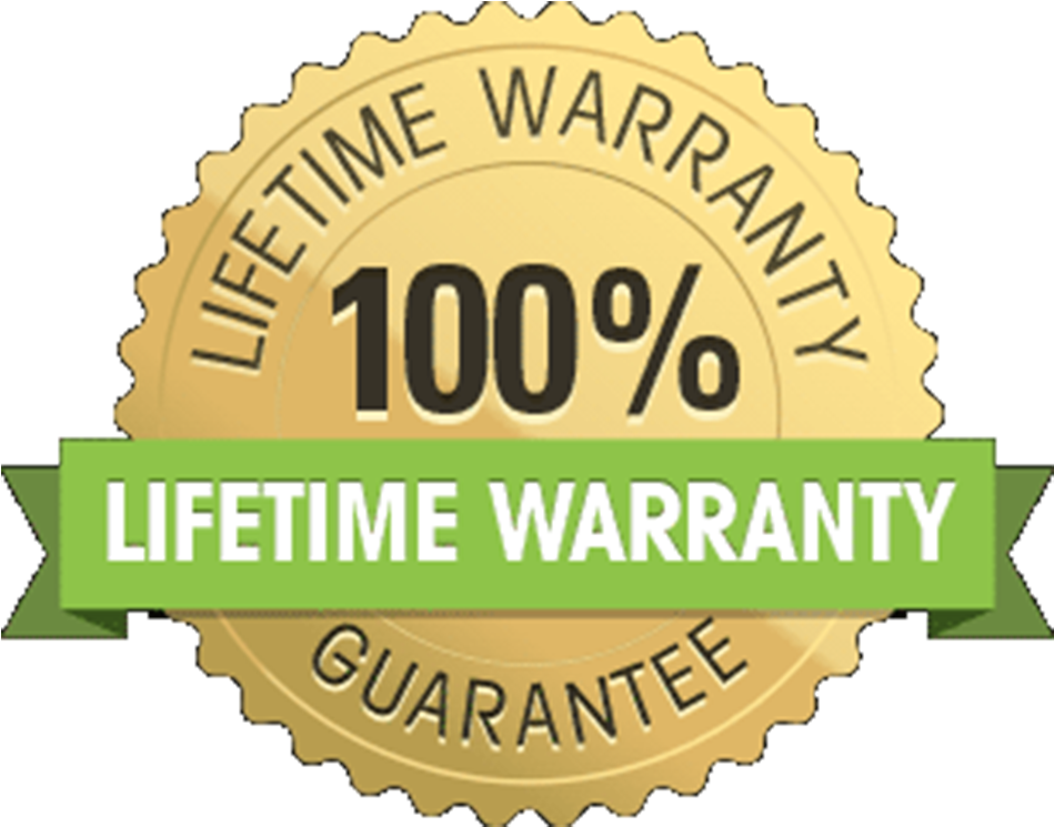 Lifetimewarrany (1000x1000), Png Download