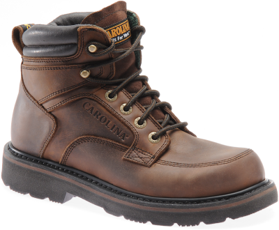 Men's 6 Steel Toe Broad Toe Work Boot (400x330), Png Download
