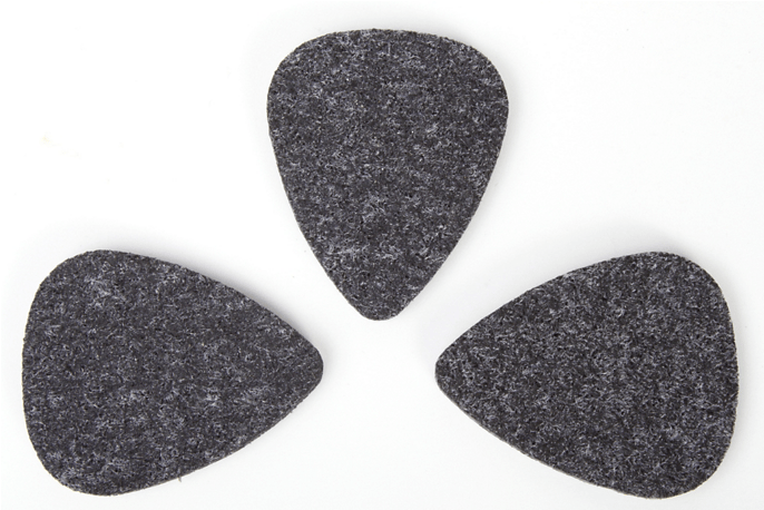 Ukulele Felt Picks - Felt Pick (685x720), Png Download
