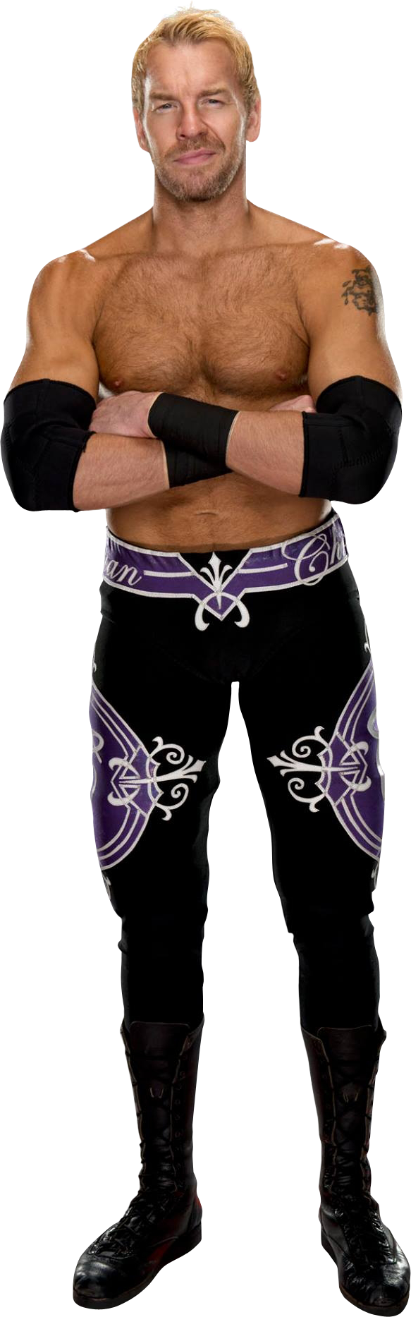 Clip Arts Related To - Wwe Christian (583x1867), Png Download