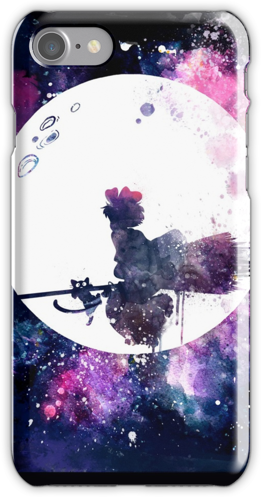 Kiki's Delivery Service Watercolor Iphone 7 Snap Case - Kiki's Delivery Service Iphone (750x1000), Png Download