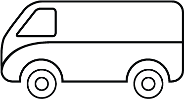 Wagon, Delivery Vehicle, Public Transportation, Tempo - Compact Van (800x800), Png Download