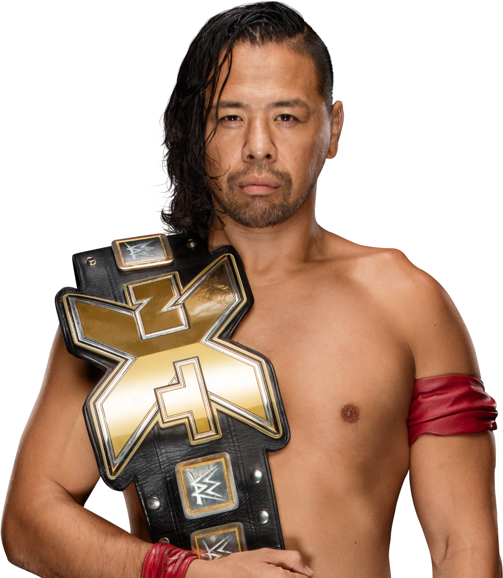 Shinsuke Nakamura's Wwe - Shinsuke Nakamura Us Champ (2940x2080), Png Download