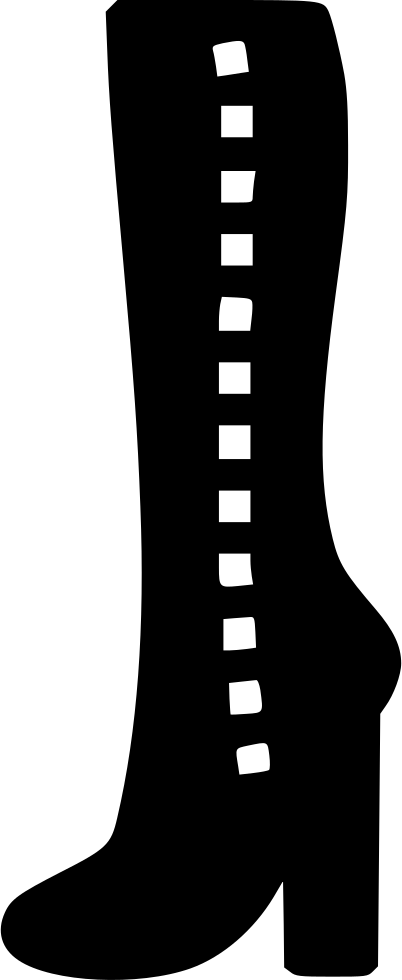 Footware Dressing Fashion Women Boots Comments - Sock (402x980), Png Download