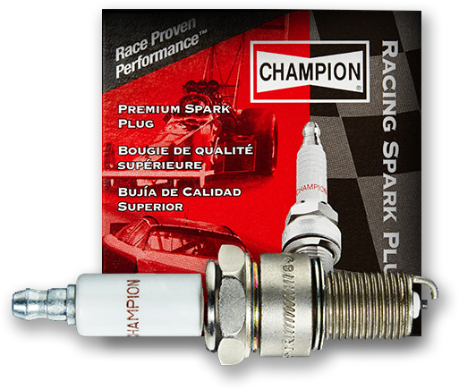 Performance Spark Plug By Champion - Champion Spark Plugs (513x436), Png Download