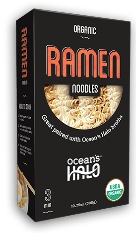 Ramen Noodles - Ocean's Halo - Sushi Nori Full Seaweed Sheets - 1 Oz. (274x469), Png Download