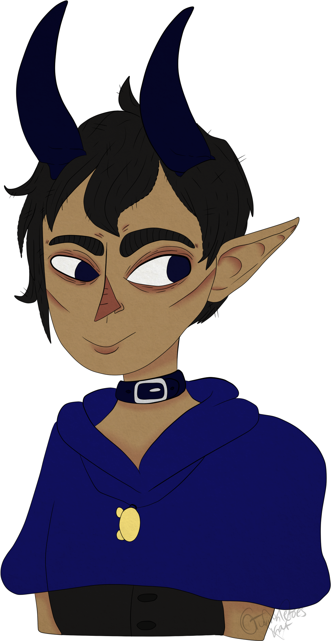 Leucis [at 1/2] - Cartoon (1395x2300), Png Download