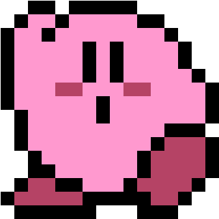Download Pixelart Kirby 8 Bit Sprite Png Image With No Background Pngkey Com