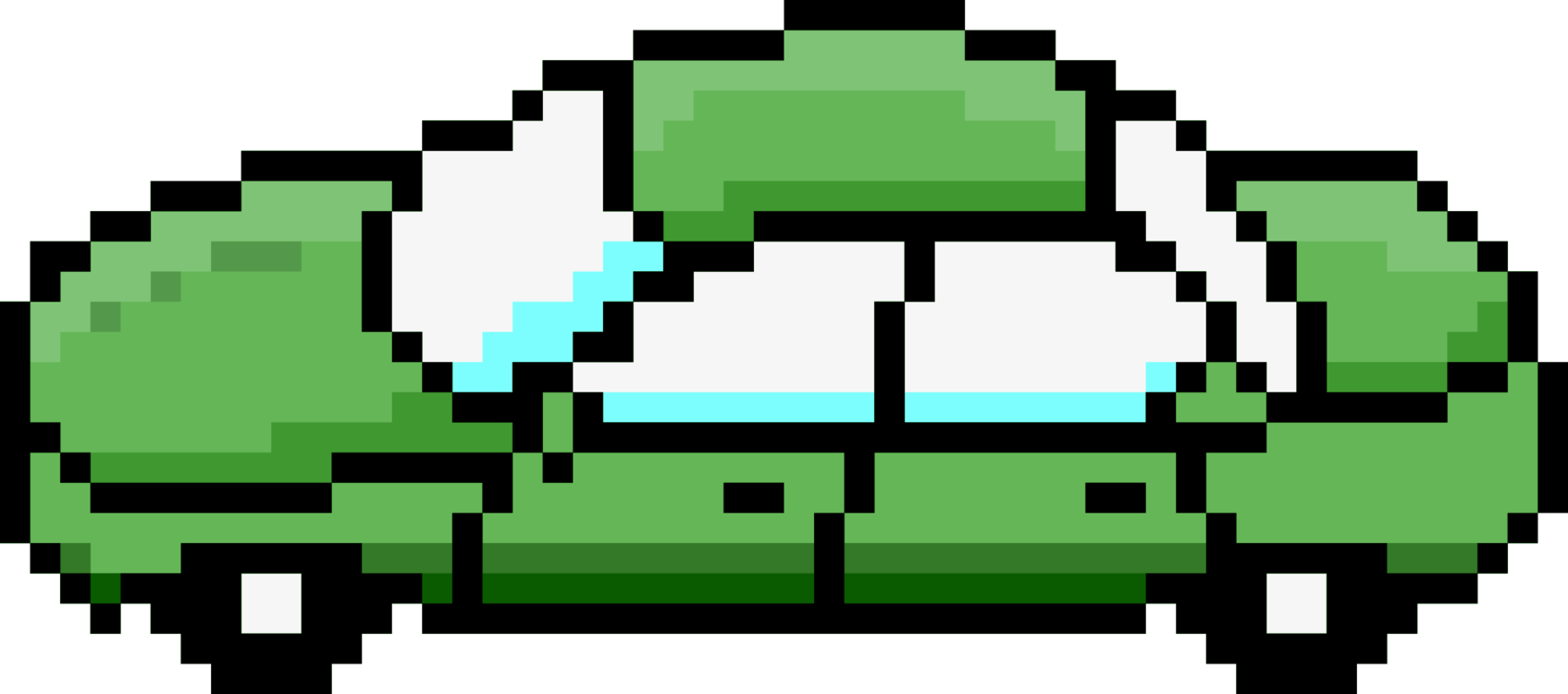 Pixel Car Racer Pixel Art Vehicle Insurance - Auto Pixel (1695x750), Png Download