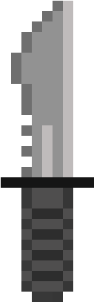 18 May - Knife Pixel Art Transparent (480x480), Png Download