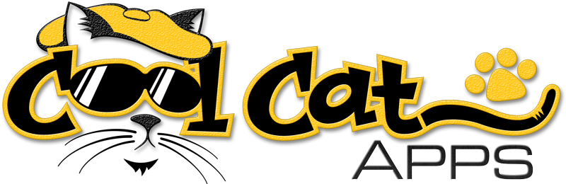 Cool Cats Clip Art (800x260), Png Download