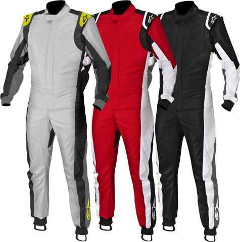 Clothes - Alpinestars Kart Suit Black (475x480), Png Download