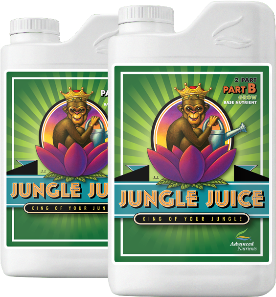 Advanced Nutrients Jungle Juice 2-part Grow A B 1l - Advanced Nutrients Jungle Juice Grow Part (1000x1000), Png Download