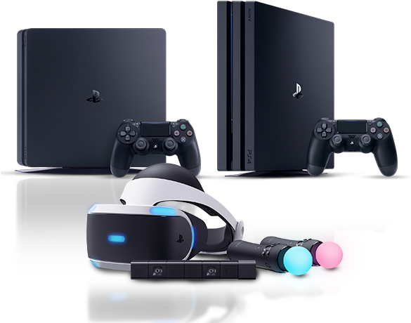 Ps4 Pro, Ps4, Psvr - Fortnite Ps4 Console Bundle (584x582), Png Download