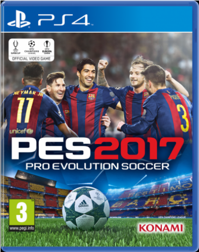 Pro Evolution Soccer 2017 Ps4 (500x500), Png Download