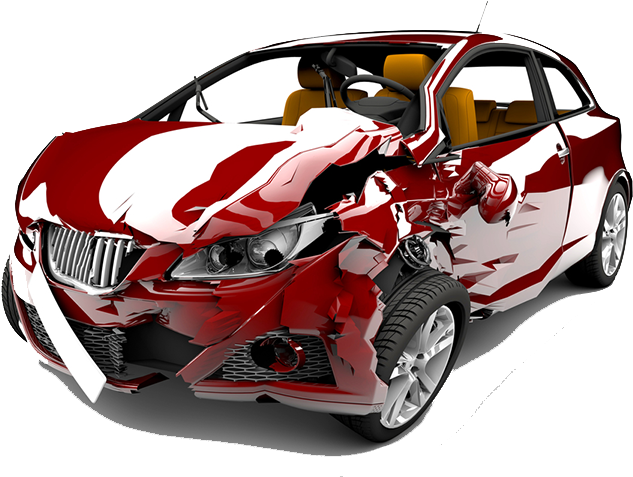 Car Accident Png Hd - Red Car (750x525), Png Download