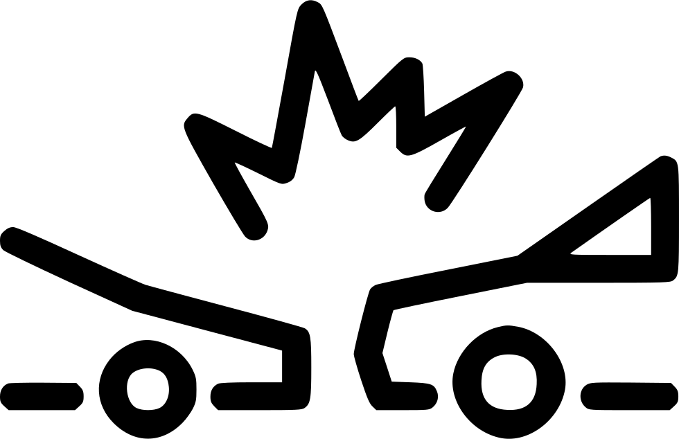 Accident Car Crash Collision Insurance Comments - Icon (980x634), Png Download