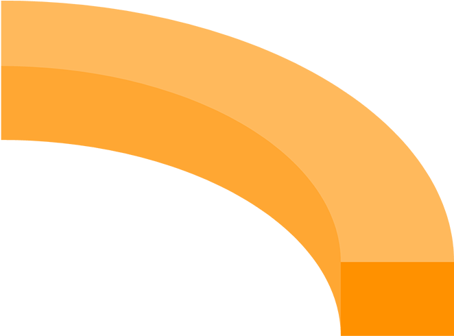 The Curve Orange - Graphic Design (1000x1000), Png Download