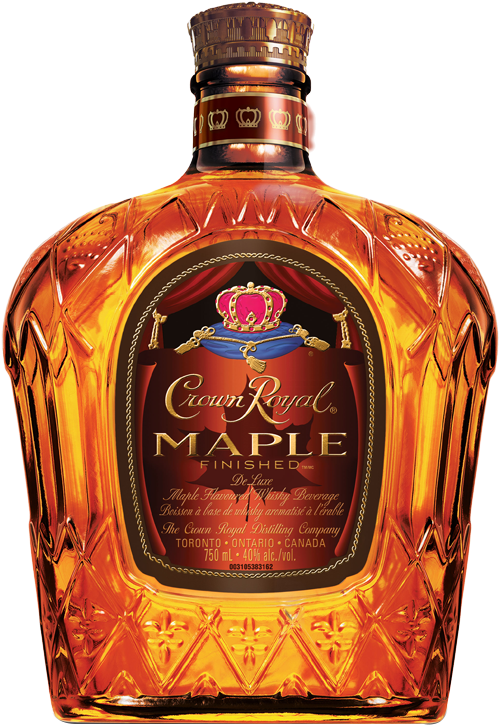 Crown Royal Maple Whisky - Crown Royal Canadian Whisky Maple Finished (498x735), Png Download