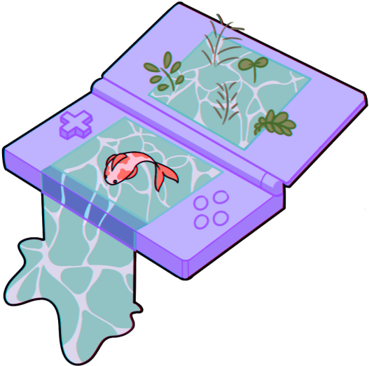 Move Over Pokemon There's A New 3ds Game In Town - Floral Design (540x563), Png Download