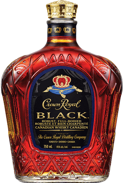 Crown Royal Black Whisky - Crown Royal Black Canadian Whisky (415x865), Png Download