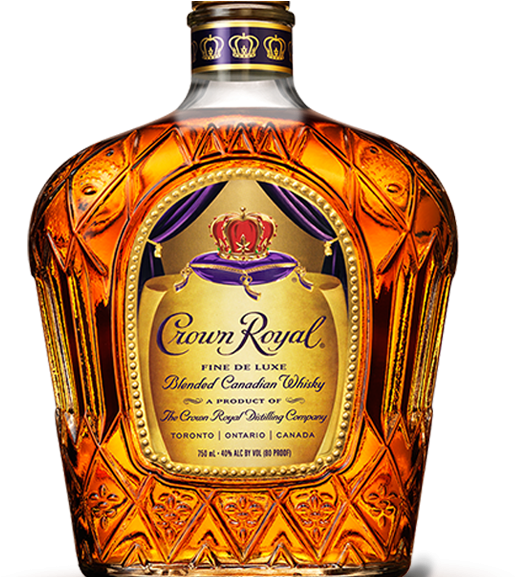 Crown Royal - Crown Royal 1l (583x576), Png Download