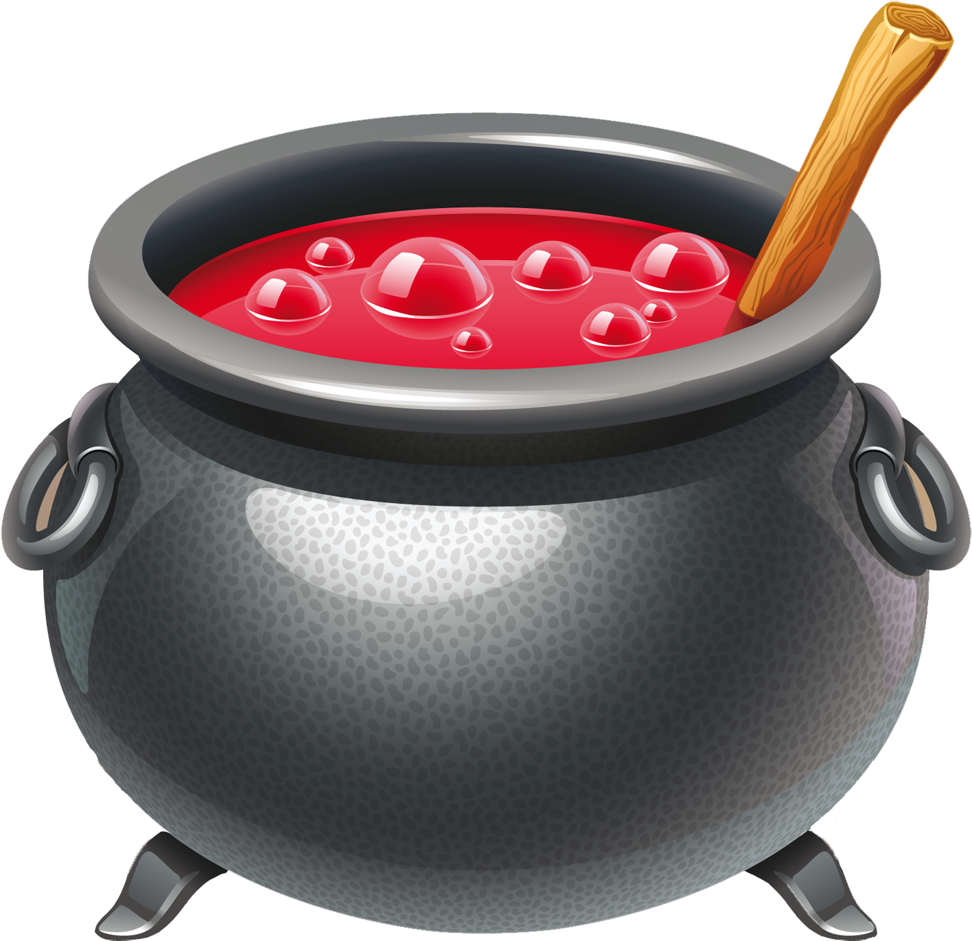 Cauldron Clipart Gallery Yopriceville - Chaudron Halloween (1500x1560), Png Download