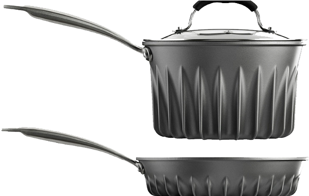 Cooking Pan Png Transparent Images - Heat Pot (694x383), Png Download