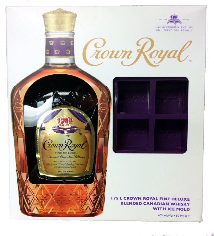 Crown Royal Gift Set - Crown Royal (709x800), Png Download