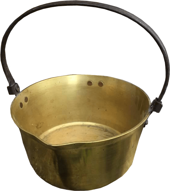 Brass Pan Transparent (600x680), Png Download