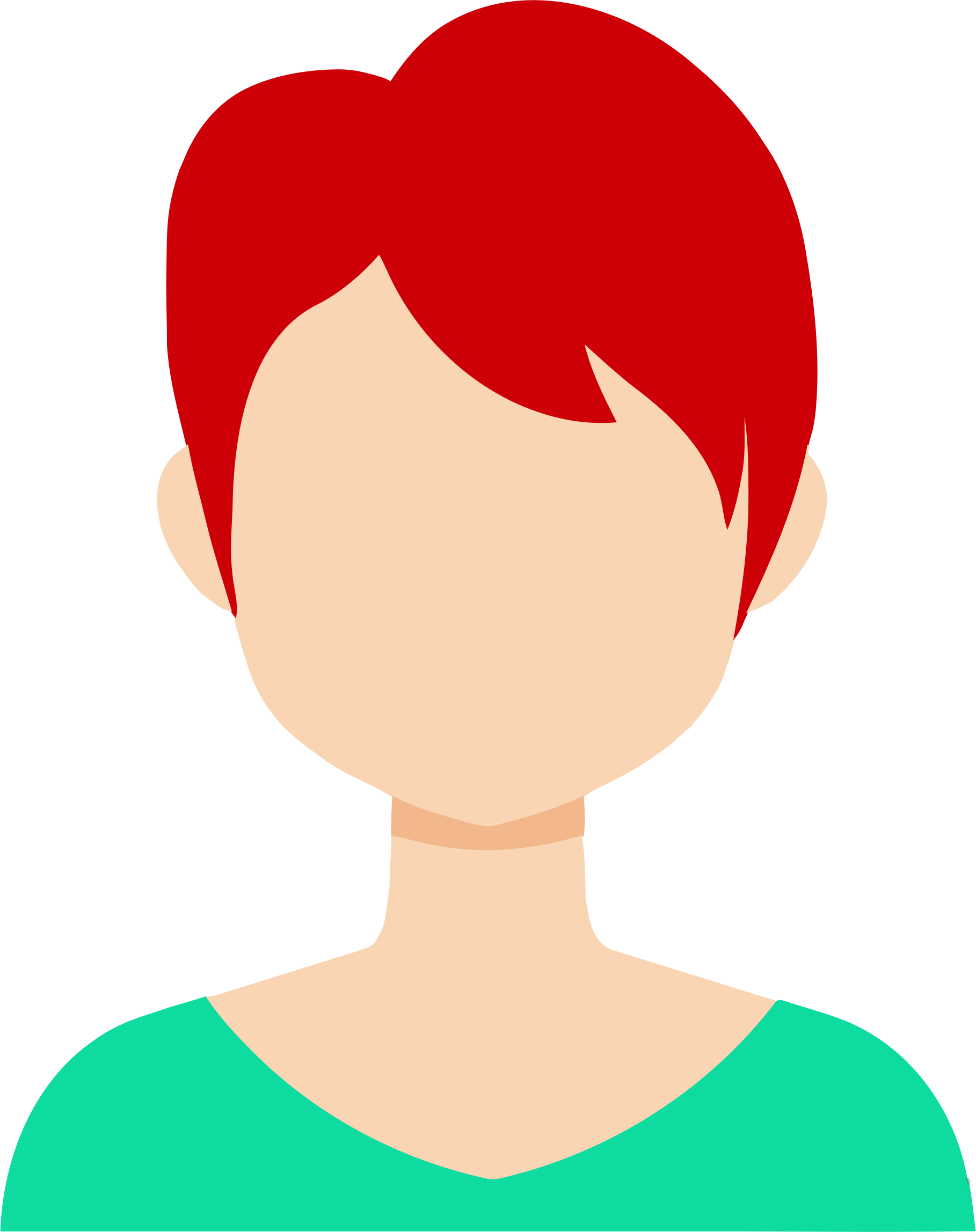 This Free Icons Png Design Of Female Avatar 2 (1818x2296), Png Download