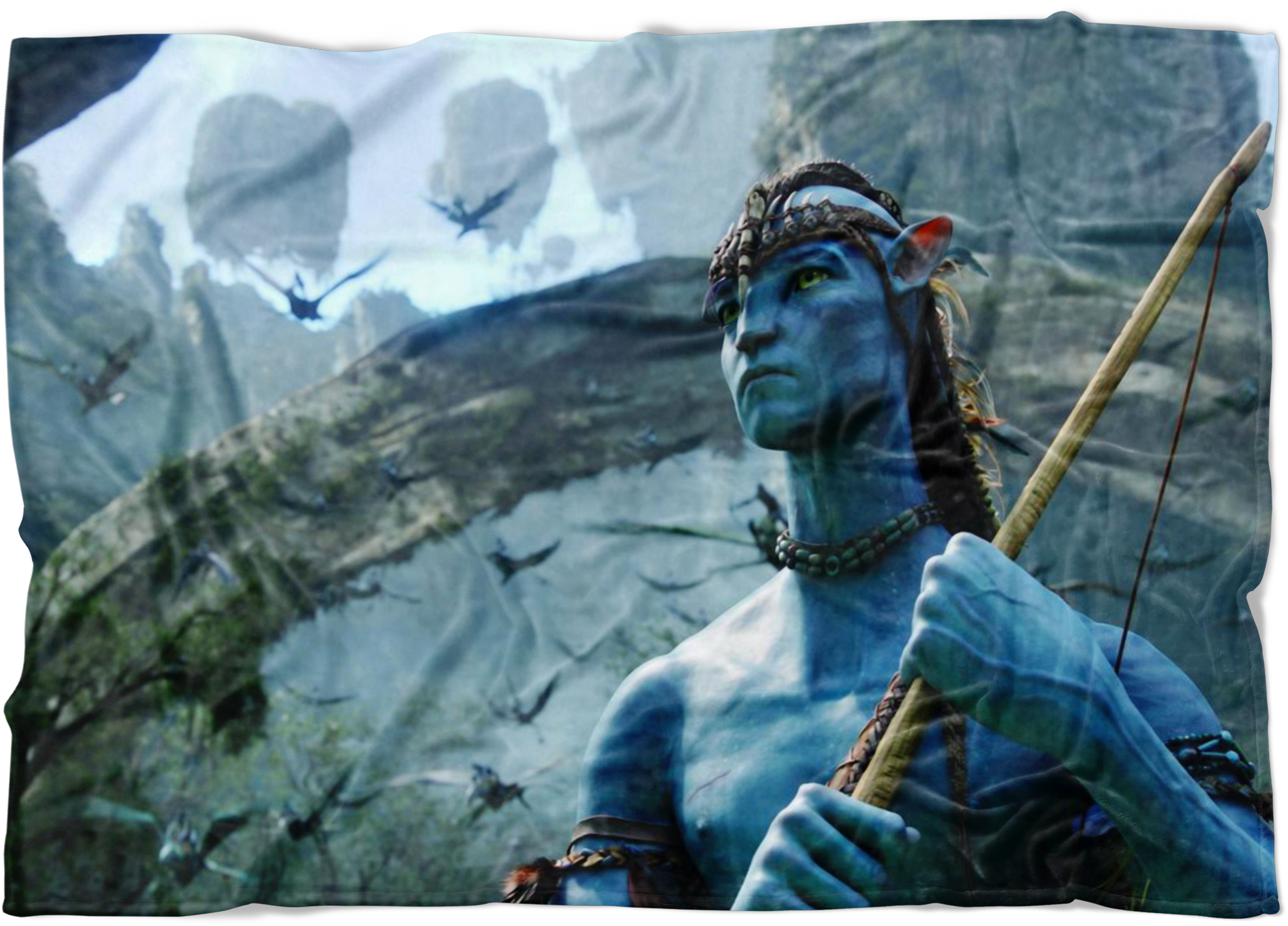 Avatar Fleece Blanket - Sam Worthington Signed 8x10 Photo W/coa Proof Avatar (2000x2000), Png Download