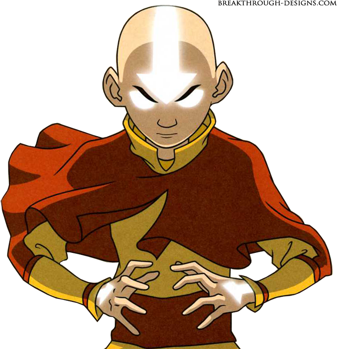Avatar Aang Png - Avatar Box Set: [book] (700x727), Png Download